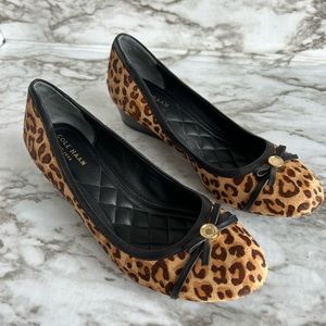 COLE HAAN Cheetah shoes